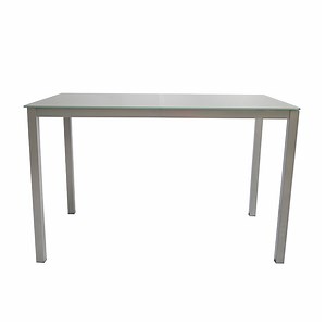 [Hot Item] Modern Clear Transparent Glass Desktop Extendable Dining Room Table