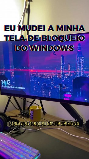 Como Personalizar a Tela de Bloqueio do Windows