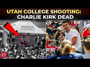 Charlie Kirk assassinated; Trump’s ally shot dead at Utah college event, witnesses recount horror