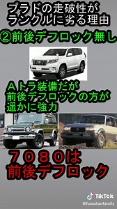 プラドの走破性が本家ランクルに及ばない理由#ランクル #ランドクルーザー #ランクル70 #ランクル300 #ランクル80 #ランクル40 #プラド #ランクルプラド #landcruiser #ジムニー #四駆 #ランドクルーザープラド #prado #オフロード