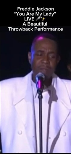 Freddie Jackson – “You Are My Lady” LIVE 🎤✨ | A Beautiful Throwback Performance