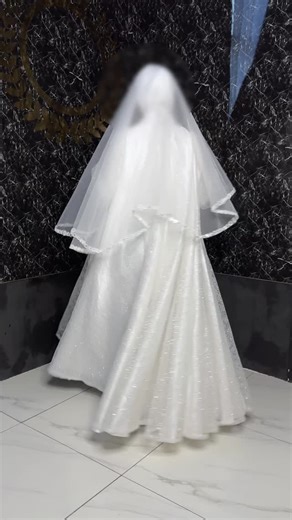 S&D Bridal | Hijobli kelin liboslar on Instagram: "Goʻzallarim ! Bizda boʻyi pastroq qizlarimiz uchun ham maxsus oq liboslar mavjud !"