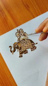 7.6K views · 102 reactions | Royal elephant mehndi design #basicmehdi #dulhanfacemehndi #neetumehndiart #bridalfacemehndi #peacockmehndidesign #arabicmehndidesign #simplemehndi #mehndidesigns #heena #mehandi #elephantmehndi #babyelephantme #mehendiartist Simple Mehndi design | Neetu Mehndi Art | Facebook