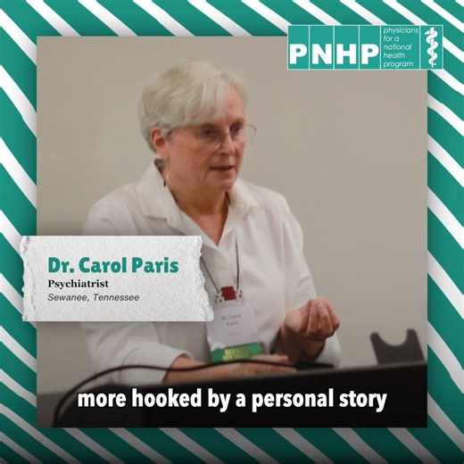 We all have stories of people in our lives being denied care—and suffering as a result. It’s important to share our stories, to remind ourselves we’re not alone, and to build a powerful movement to demand real reform. #SinglePayer #MedicareForAll #PNHP2024 | Physicians for a National Health Program - PNHP