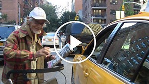 He's 97 and Famous. Spare Some Change?