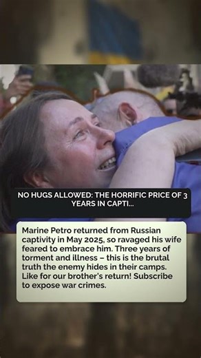 🚨💙 3 YEARS OF HELL: He can't even get a hug after captivity #prayeroflight