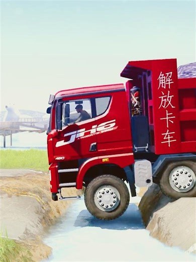 Spintires: MudRunner -SHACMAN DELONG X3000 Towing a Truck on a Snowy Road Ep 493