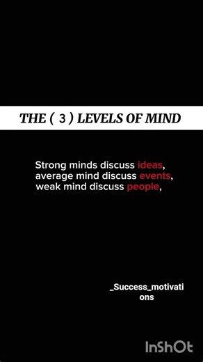 THE ( 3 ) LEVEL OF MIND 🔥💯#Mindset matters #Strong mindset #Success mindset