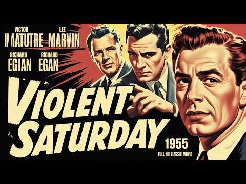 Violent Saturday 1955 Full HD Classic Movie Victor Mature , Lee Marvin , Richard Ega