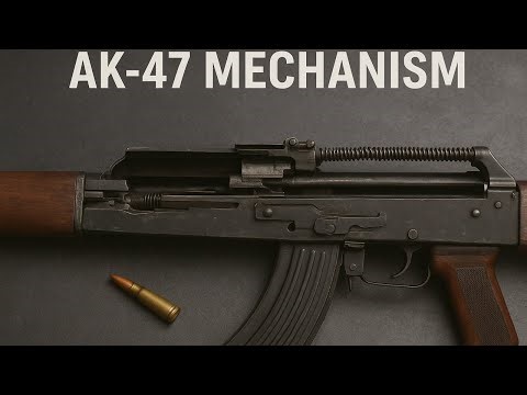AK-47 Mechanism Explained — Gas, Bolt & Cycle #ak47