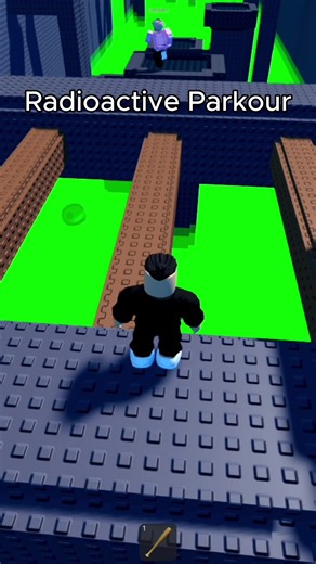 Radioactive parkour ☢️#robloxshorts #brainrot #escape #parkour