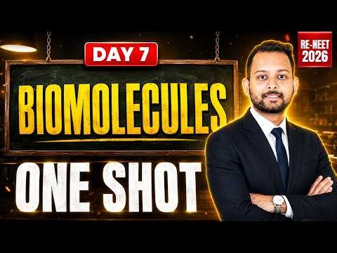 RE-NEET 2026 CRASH COURSE: Biomolecules | NCERT + PYQ's | Baibhav Sir