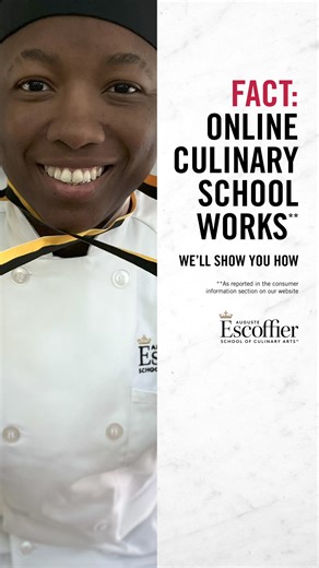 Just ask our graduates! They’ve pursued their passions with our online culinary classes and hands-on industry externships. | Auguste Escoffier School of Culinary Arts