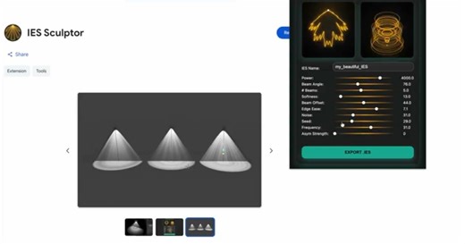Generate Custom IES Light Profiles Instantly In Browser