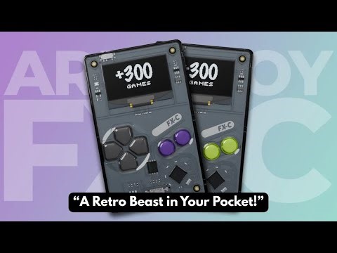 Arduboy FX-C: 300 Games, OLED Screen & USB-C… The Best Retro Handheld of 2025?
