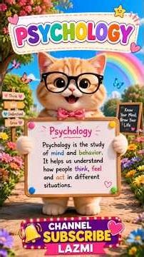 What is psychology? short and simple definition for students. #educational #short #psychology
