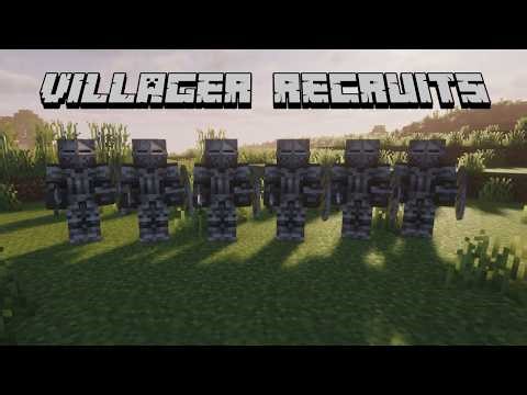 Villager Recruits: Minecraft