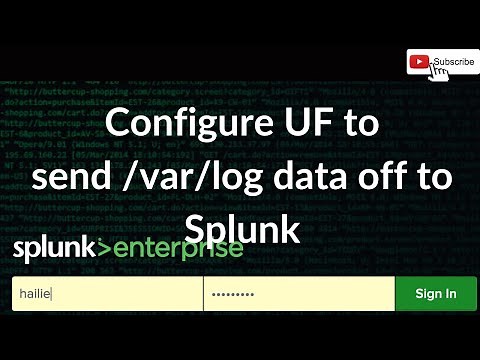 Configure Linux UF to send /var/log data off to Splunk