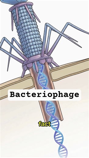 100 Million in One Drop! The Microscopic War 💧 Bacteriophage #viral #science #biology