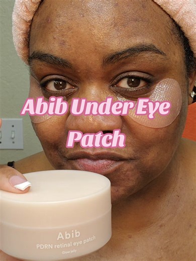 #Inverted Not another eye patch… but this one actually STAYS put. The Abib PDRN Retinal Eye Patch Glow Jelly is packed with plant-based PDRN and retinal to improve firmness and glow, caffeine to reduce puffiness and dark circles, and collagen, niacinamide, and ceramide to hydrate and support your skin barrier. Multi-use and non-slip... finally, a patch that actually works. @Abib Cosmetics #abibskincare #undereyepatches #over40skincare #glowupskincare