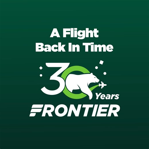 10K views · 73 reactions | If you haven't heard, we're celebrating the big 3-0! Let's take a trip down memory lane, starting with our iconic "Spirit of the West" livery from 1994, which marked the beginning of our service as a new airline! Stay tuned for more highlights! | Frontier Airlines | Facebook