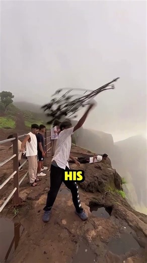 He wished for LUCK… but got a BRANCH on the HEAD! 😂