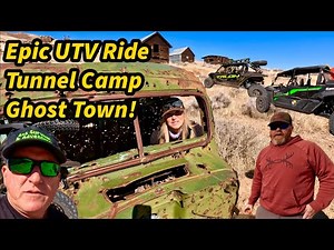 Epic UTV Ride To The 100 Year Old Ghost Town Of Tunnel Camp NV! Going In Mines😳👀 #utv #adventure