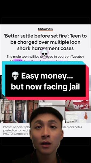 Quick cash… long consequences #tiktoksg #sgyouth #easymoneyallday #sgnews #sgcrime
