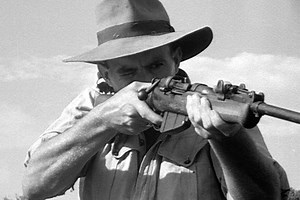 The original crocodile hunters: Archive footage from 1949 shows how Australians hunted crocs