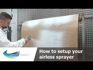 How to setup your Airless Paint Sprayer
