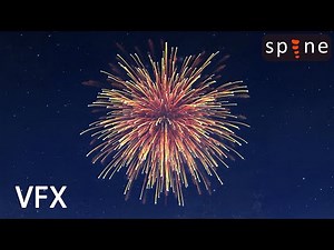 Fireworks Animated in Spine
