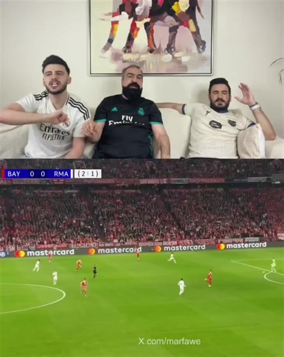 ردة فعل مدريدي وبرشلوني على ريال مدريد وبايرن ميونخ