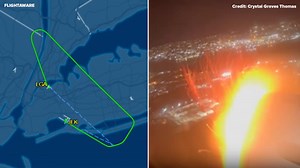 Bird strike forces American Airlines plane from LaGuardia Airport to make emergency landing at JFK Airport in New York City