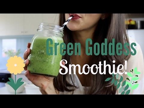 BRAINFOOD: Green Goddess Smoothie!