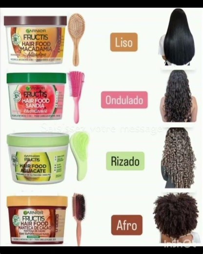 Hair Garnier #garnier #hair #howtocutcurlyhair #beauty GARNIER