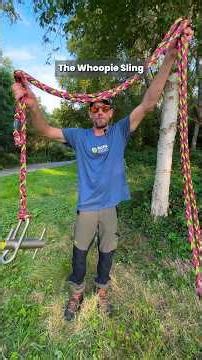The Whoopie Sling #rigging #treework #arborist