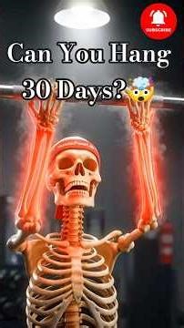 30 Days Dead Hang Challenge – Grip Strength Transformation #bodytransformation #30daychallenge