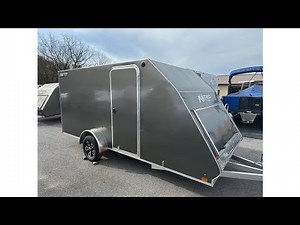 2026 Nitro 16' Hybrid aluminum snowmobile trailer. F & S Yamaha, Hanover PA