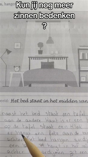 describing what I see in dutch - dutch sentences