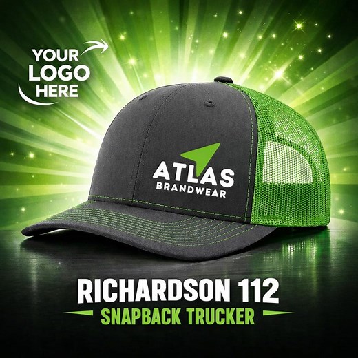 Richardson 112 Hats | Custom Logo Embroidered Hats | Design Your Own Hats | Custom Trucker Hats | Personalized Hats - Etsy