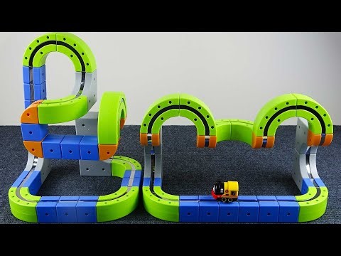 [Toyasmr] Magic Train Magnetic Levitation Car Toy | Toys Review | Satisfying No Talking, No Music #3