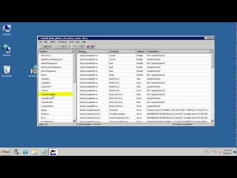 Use Orca to Identify Properties for Silent MSI Installation