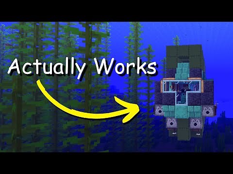 I Made a FUNCTIONING SUBMARINE in Create (Valkyrien Skies)