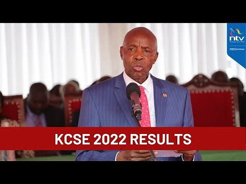 LIVE | KCSE 2022 RESULTS