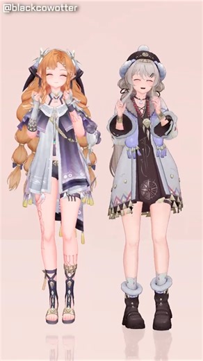 시그리카&니보라 찐친들의 discopled ^^ #명조 #wutheringwaves #mmd #시그리카 #니보라 #sigrika