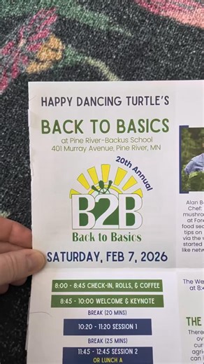 We'll be at Back to Basics on Saturday, February 7 with Happy Dancing Turtle! Look for the Project Optimist table at the vendor fair (free to the public). And register for our workshop at 10:20 on Radical Hope: Where and why to find optimism in a pessimistic world ♥️ Registration link in the comments | Project Optimist