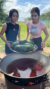 1.6M views · 12K reactions | Cook watermelon jelly recipe | Cook with Me | Facebook
