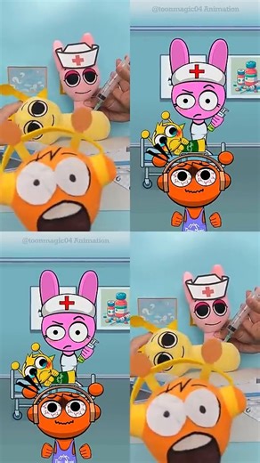 Doctor Pink Heals With Love! 💖🩺 The Cutest Cure Ever! | Plush Parody #sprunki #animation #trending #incredibox | DotClax
