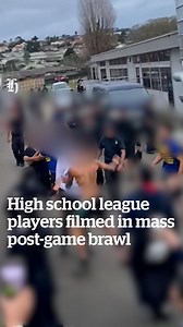 An Auckland high school student has been filmed punching another teenager from behind in a nasty attack that triggered a mass brawl between rival school sports teams. The student threw the punch on One Tree Hill College’s grounds on Wednesday in a fight involving players from One Tree Hill and Otahuhu College’s rugby league teams. Otahuhu College principal Neil Watson said the students involved had “brought embarrassment to our school”, while One Tree Hill College acting principal Emma Beale sai