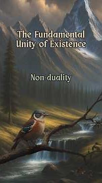 The Philosophy of Non-Duality: All things are Interconnected and Part of a Single Reality.